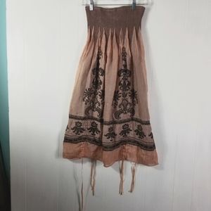 Lapis skirt or dress sz OS